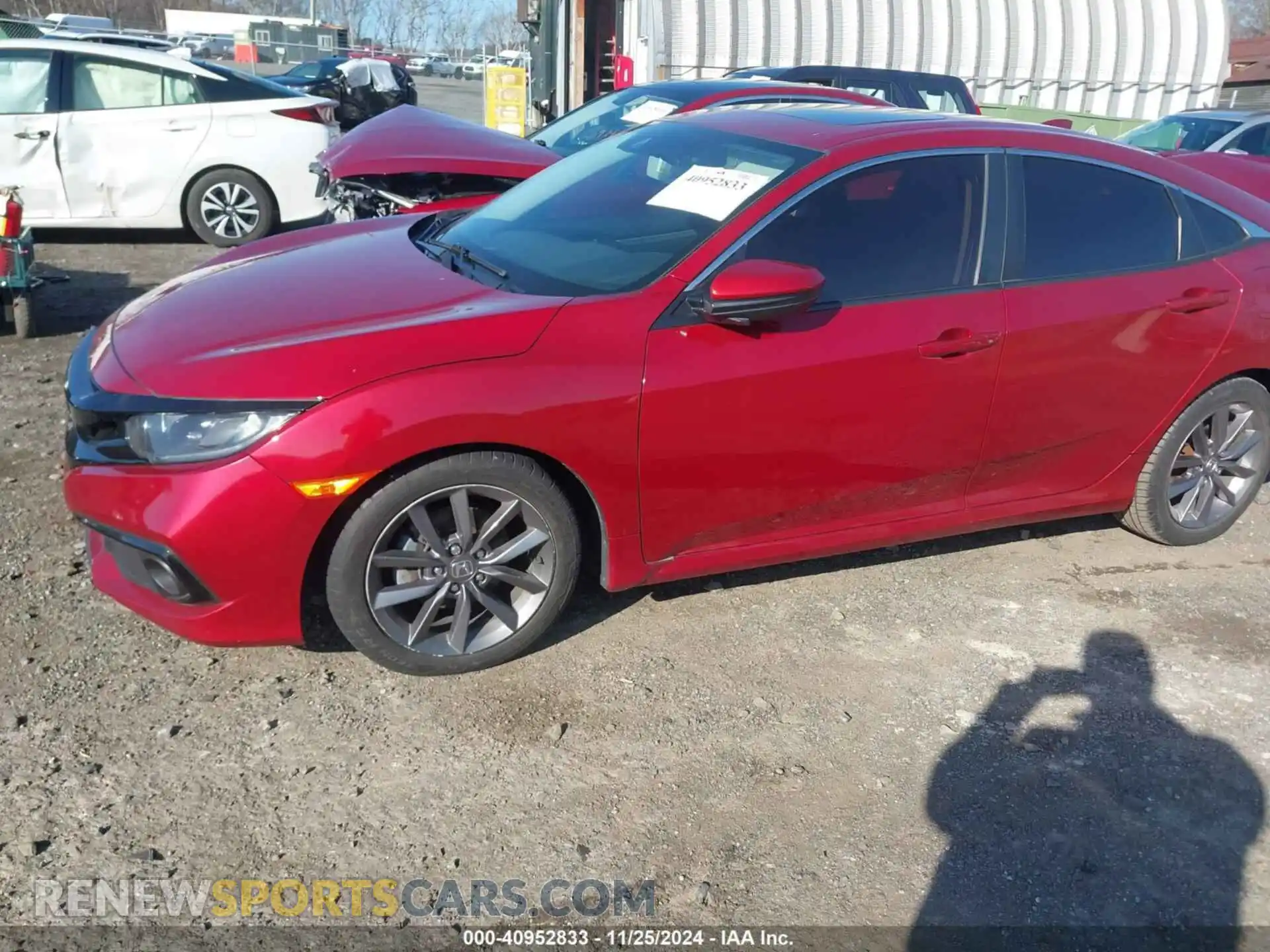 2 Photograph of a damaged car 19XFC1F39LE208608 HONDA CIVIC 2020