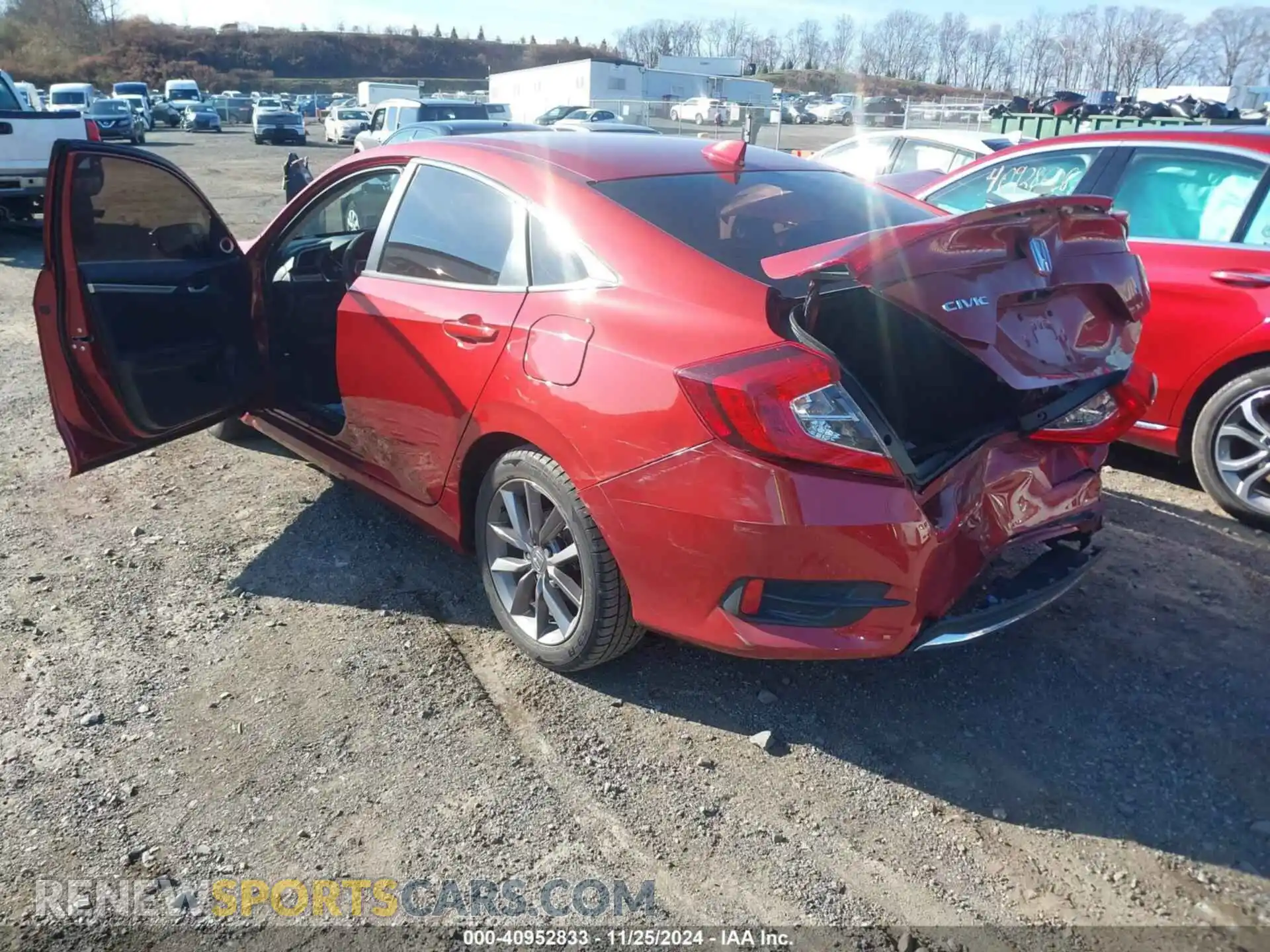 3 Photograph of a damaged car 19XFC1F39LE208608 HONDA CIVIC 2020