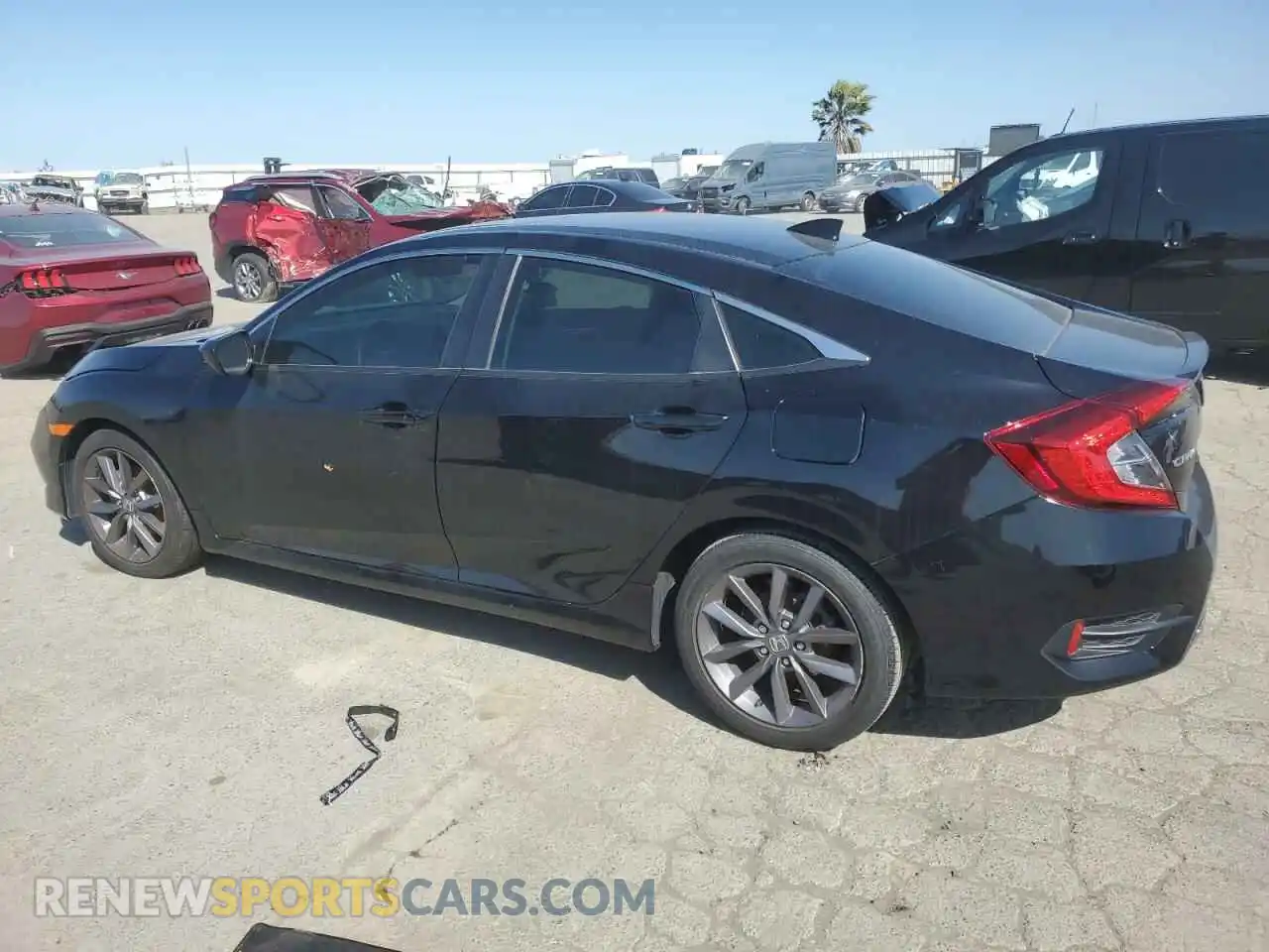 2 Photograph of a damaged car 19XFC1F39LE215879 HONDA CIVIC 2020