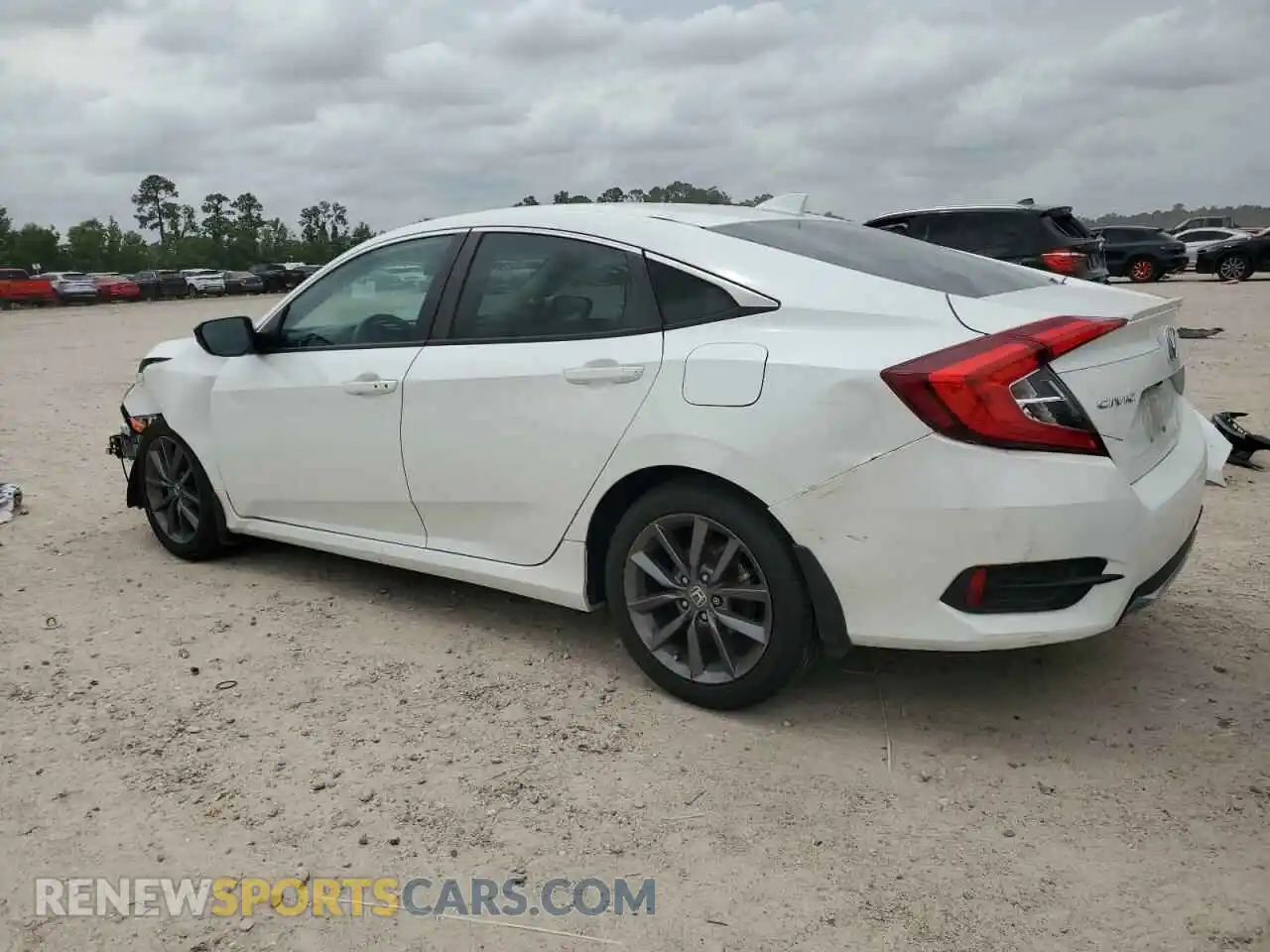 2 Photograph of a damaged car 19XFC1F3XLE018719 HONDA CIVIC 2020