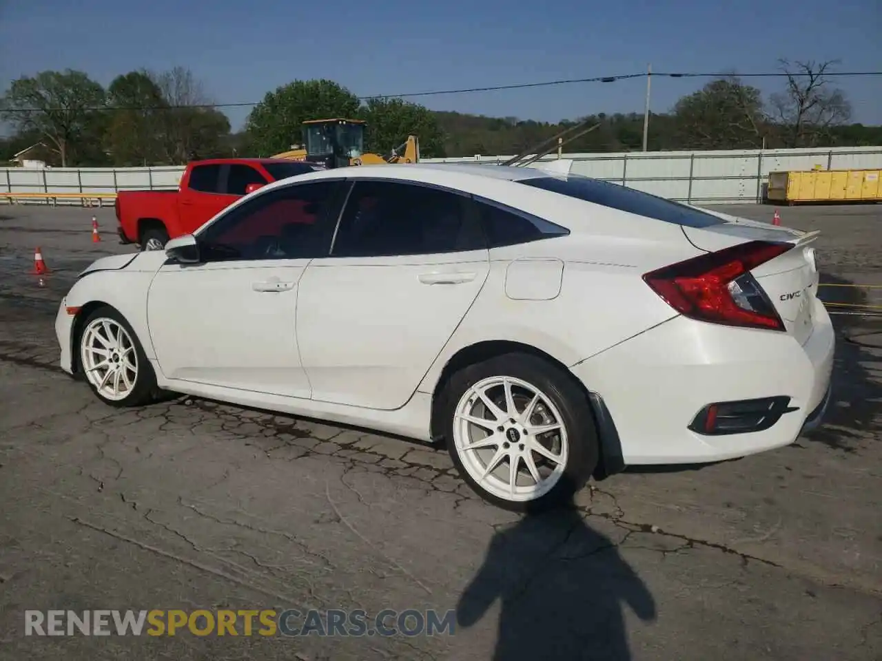 2 Photograph of a damaged car 19XFC1F3XLE022107 HONDA CIVIC 2020