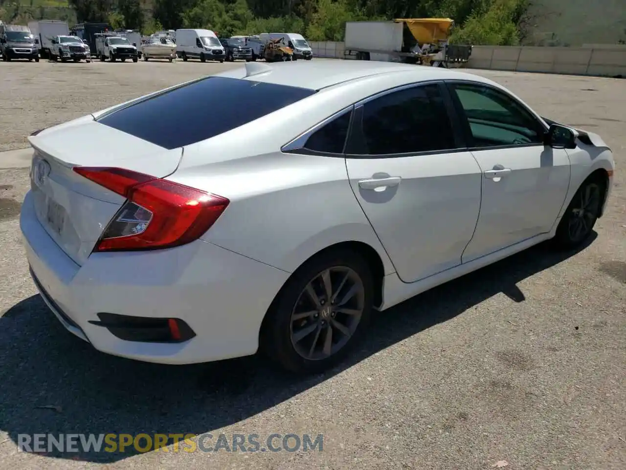 3 Photograph of a damaged car 19XFC1F3XLE209301 HONDA CIVIC 2020
