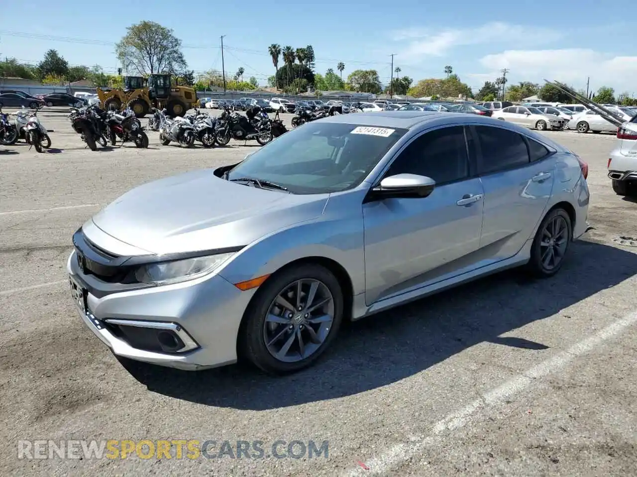1 Photograph of a damaged car 19XFC1F70LE209746 HONDA CIVIC 2020