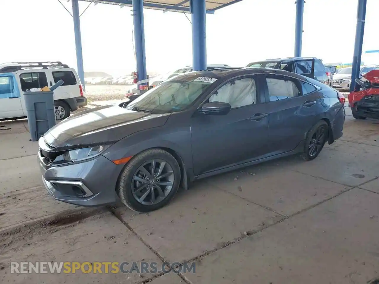 1 Photograph of a damaged car 19XFC1F70LE213165 HONDA CIVIC 2020