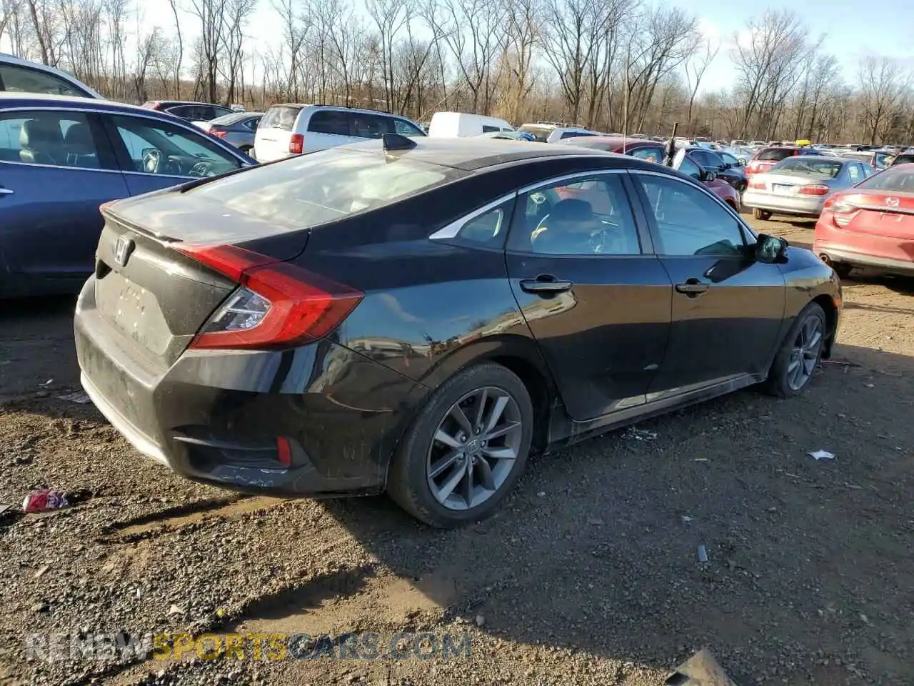 3 Photograph of a damaged car 19XFC1F71LE219167 HONDA CIVIC 2020
