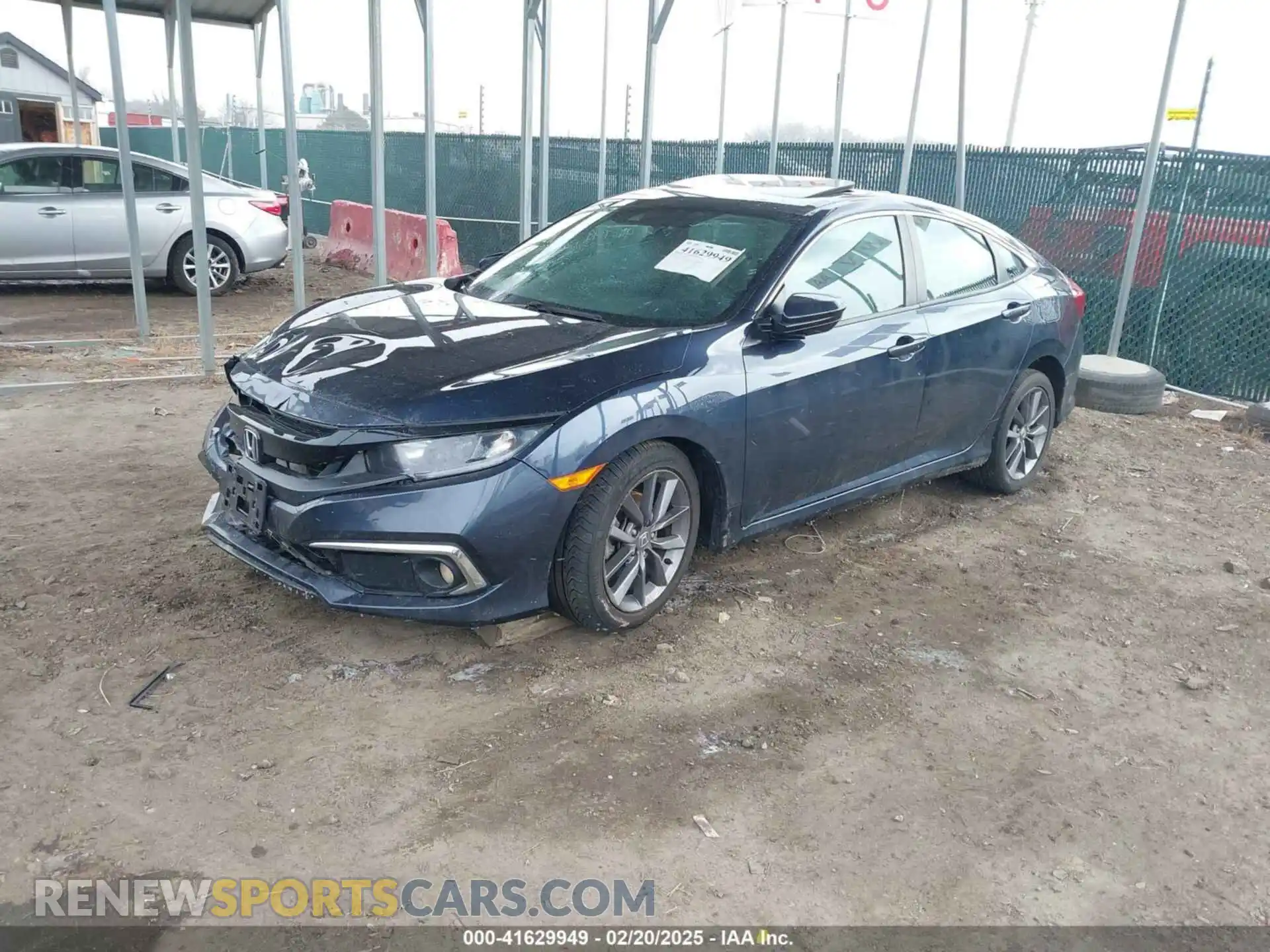 2 Photograph of a damaged car 19XFC1F72LE214611 HONDA CIVIC 2020