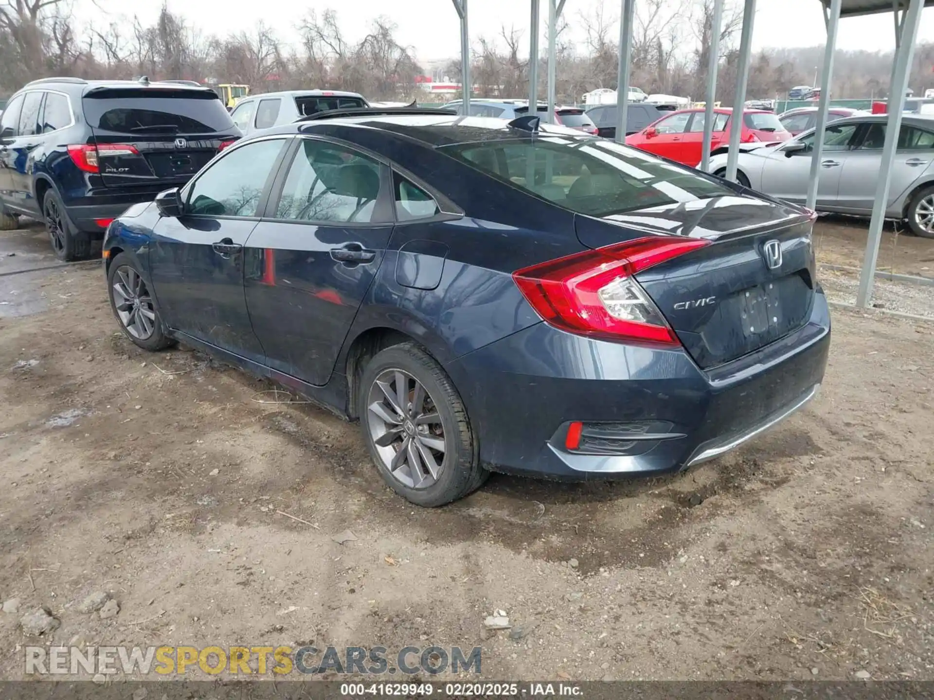 3 Photograph of a damaged car 19XFC1F72LE214611 HONDA CIVIC 2020