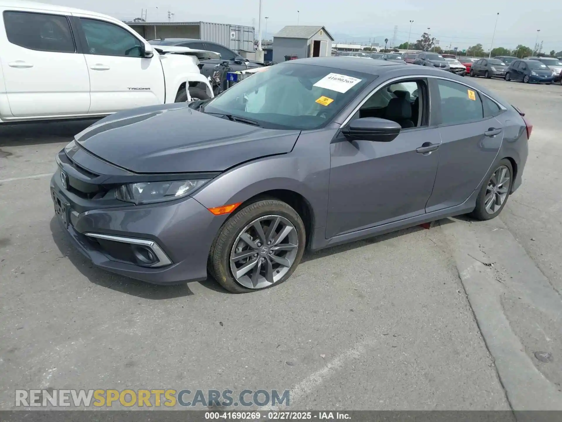2 Photograph of a damaged car 19XFC1F74LE204193 HONDA CIVIC 2020