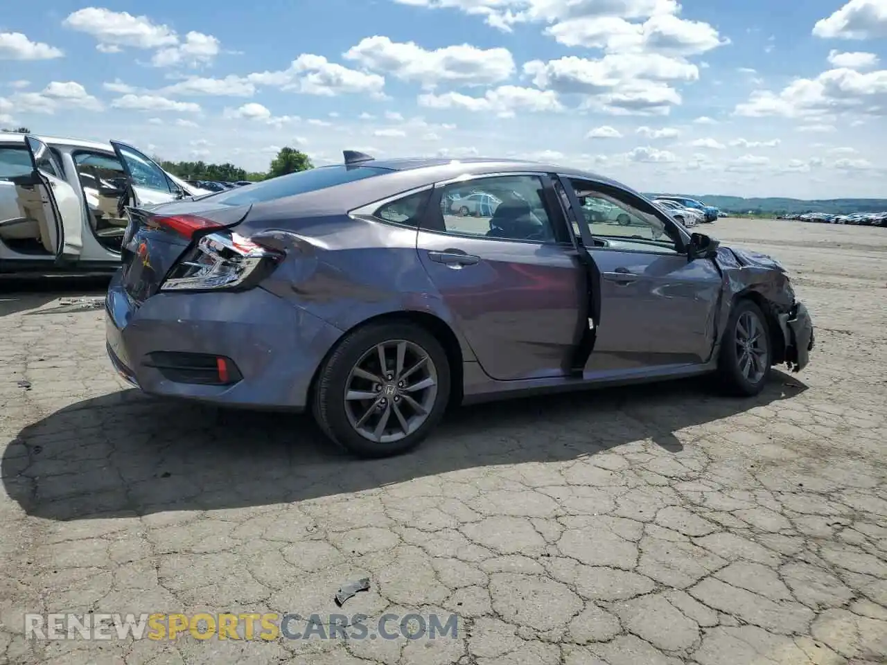 3 Photograph of a damaged car 19XFC1F74LE208728 HONDA CIVIC 2020