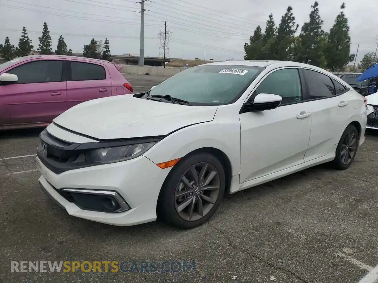 1 Photograph of a damaged car 19XFC1F75LE202582 HONDA CIVIC 2020