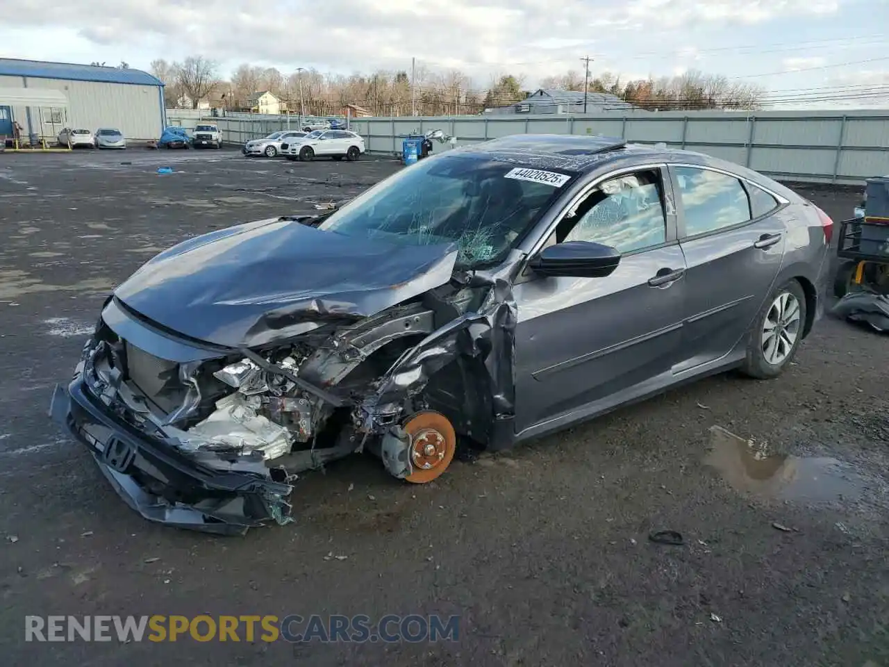 1 Photograph of a damaged car 19XFC1F76LE010037 HONDA CIVIC 2020