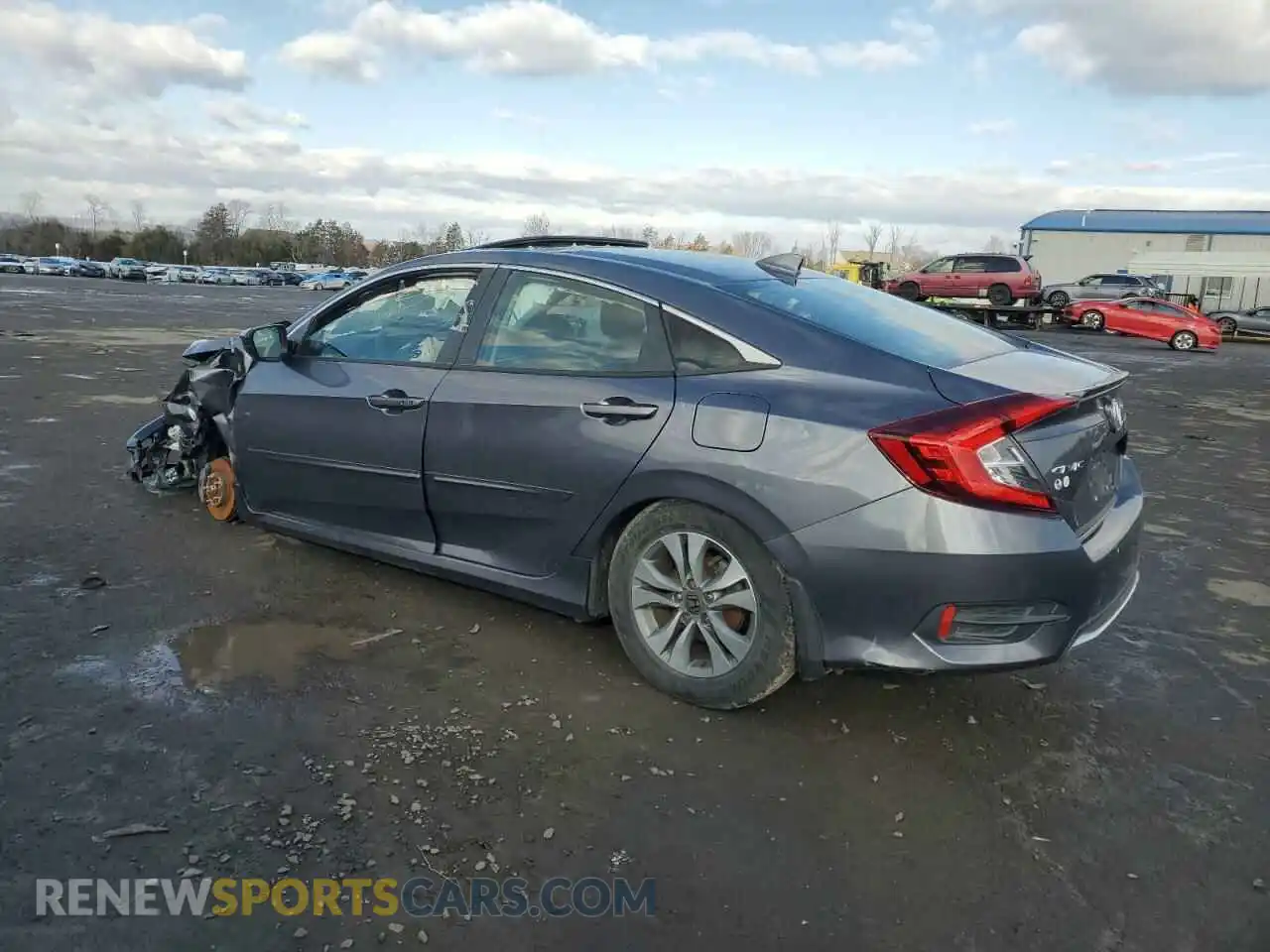 2 Photograph of a damaged car 19XFC1F76LE010037 HONDA CIVIC 2020