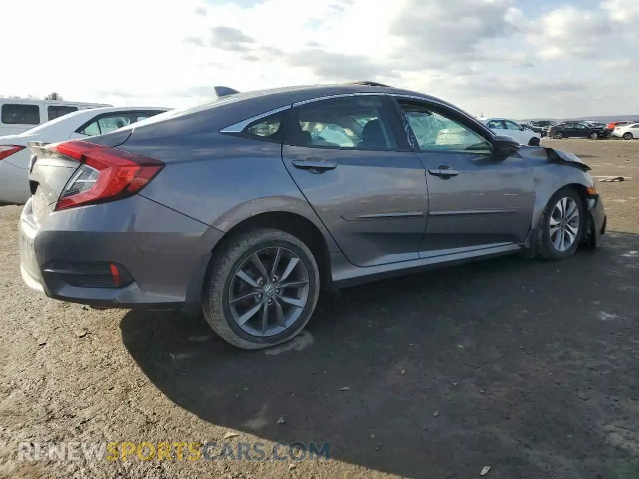 3 Photograph of a damaged car 19XFC1F76LE010037 HONDA CIVIC 2020