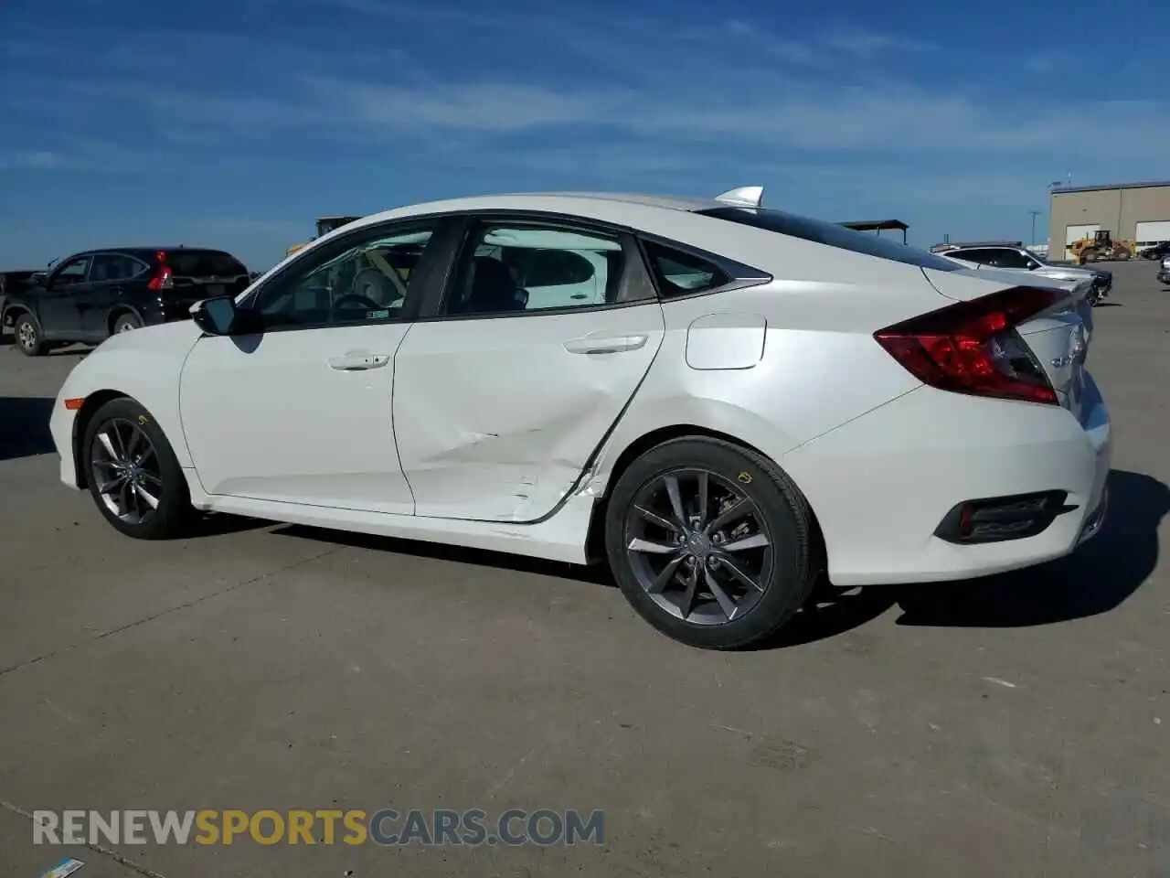 2 Фотография поврежденного автомобиля 19XFC1F76LE207919 HONDA CIVIC 2020