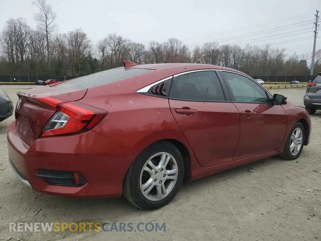 3 Photograph of a damaged car 19XFC1F76LE213154 HONDA CIVIC 2020