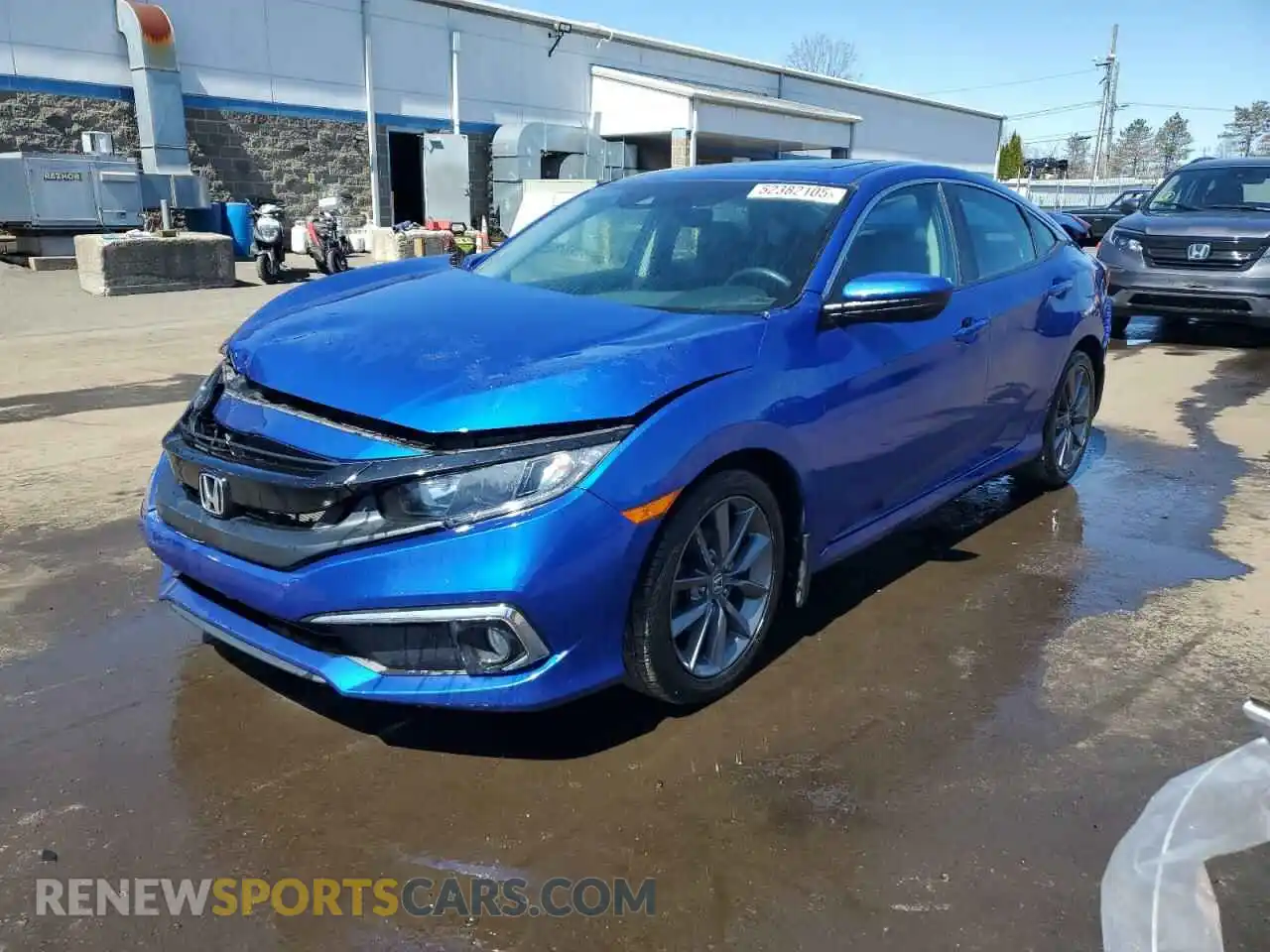 1 Photograph of a damaged car 19XFC1F79LE018049 HONDA CIVIC 2020