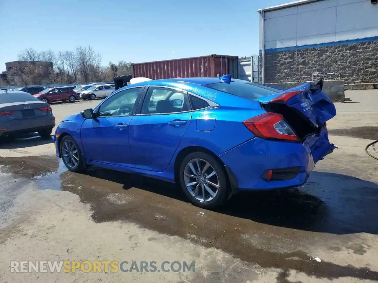 2 Photograph of a damaged car 19XFC1F79LE018049 HONDA CIVIC 2020