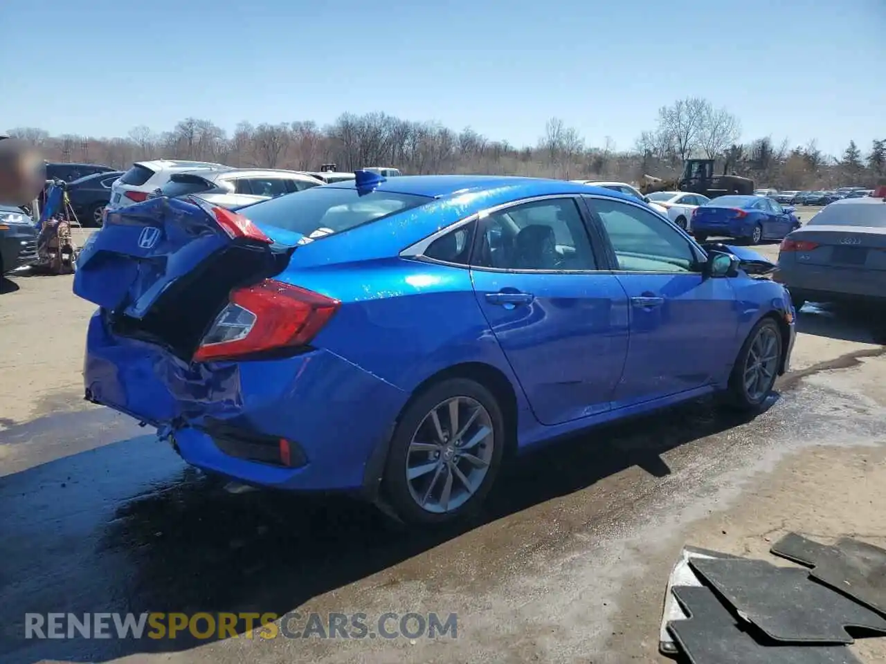 3 Photograph of a damaged car 19XFC1F79LE018049 HONDA CIVIC 2020