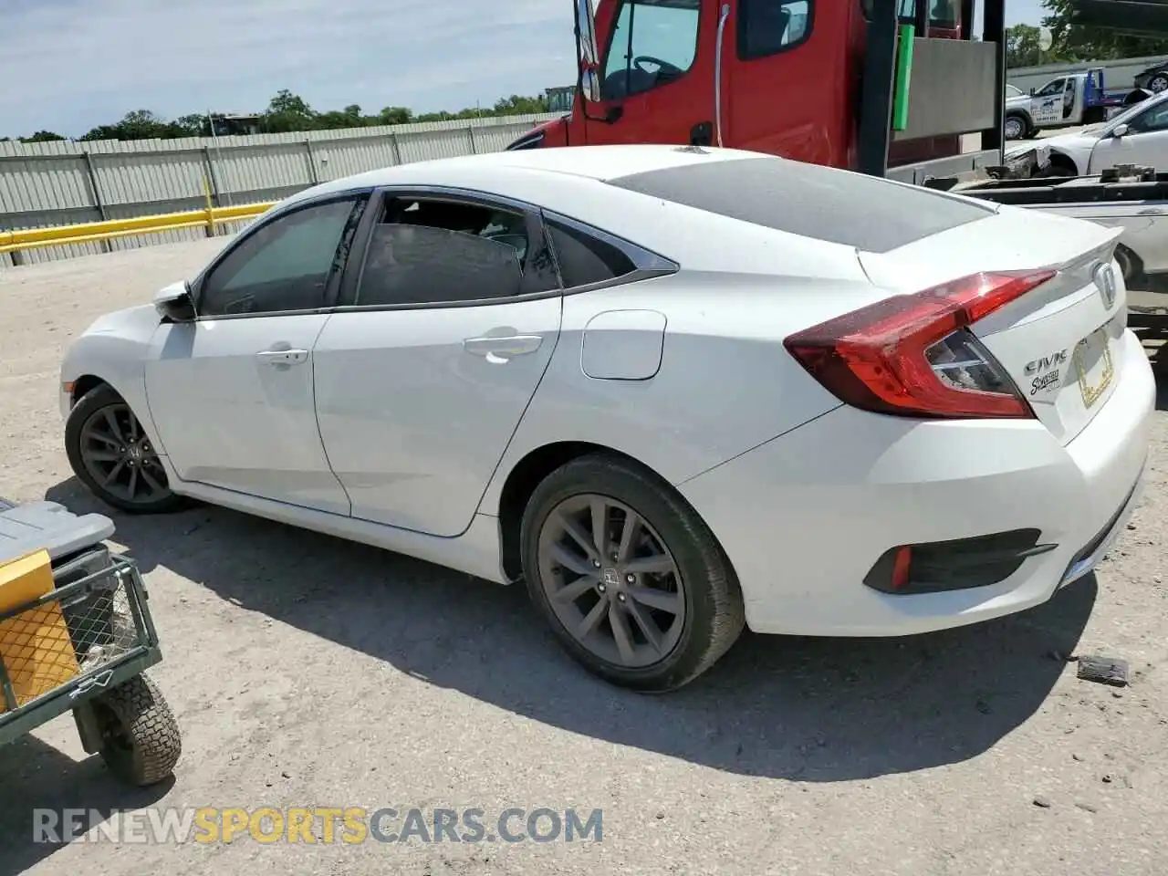 2 Photograph of a damaged car 19XFC1F7XLE009361 HONDA CIVIC 2020