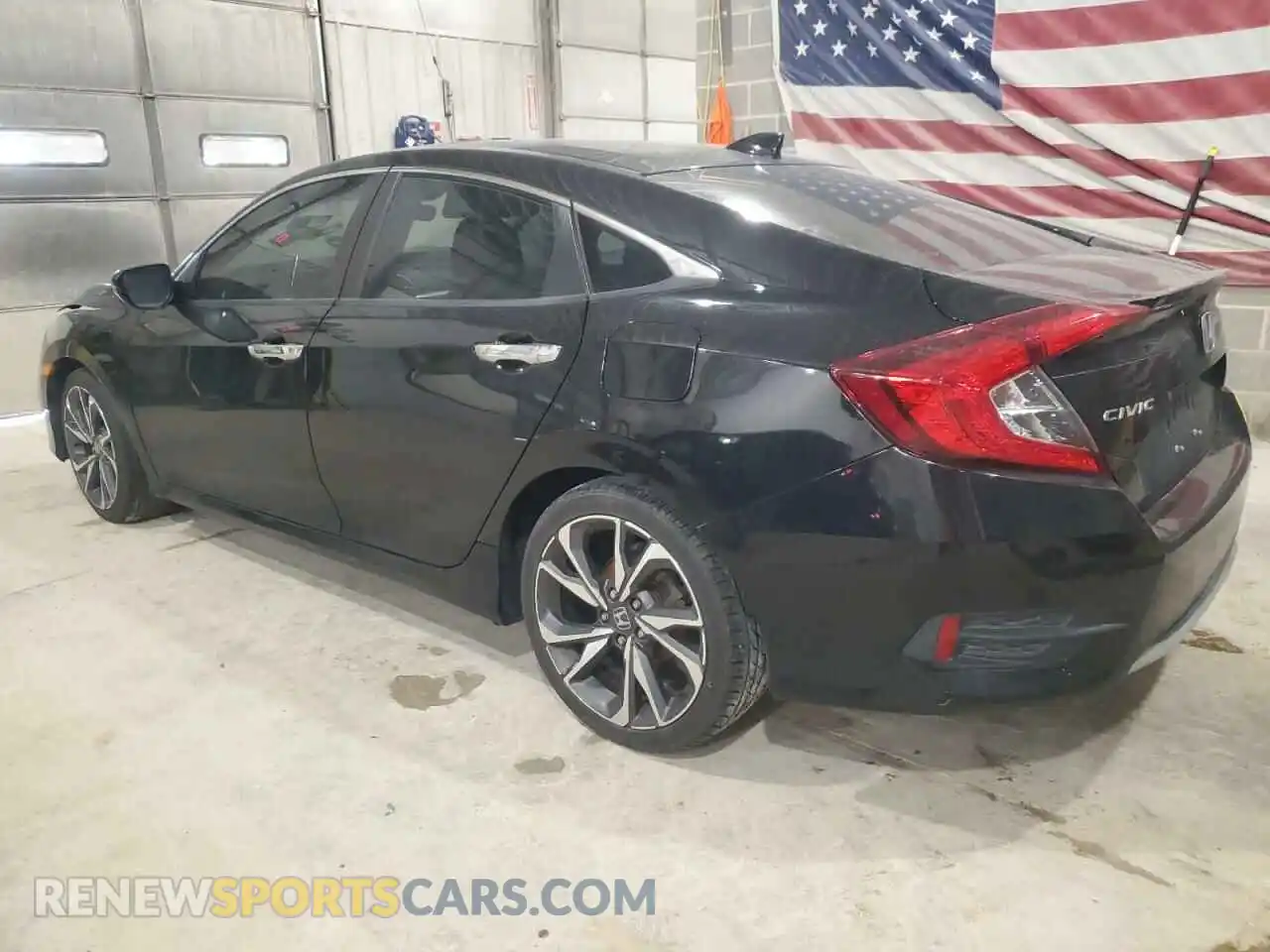 2 Photograph of a damaged car 19XFC1F97LE011280 HONDA CIVIC 2020