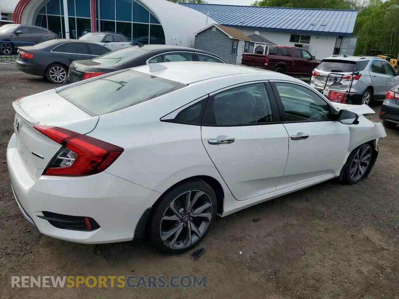 3 Photograph of a damaged car 19XFC1F98LE205901 HONDA CIVIC 2020