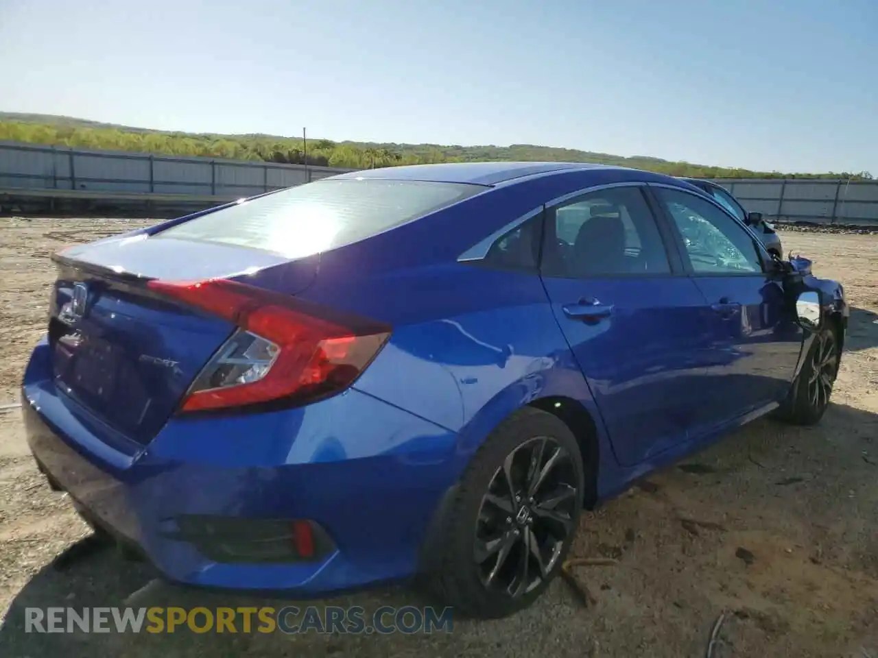 3 Photograph of a damaged car 19XFC2E84LE030321 HONDA CIVIC 2020