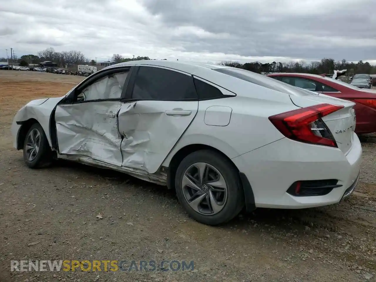 2 Photograph of a damaged car 19XFC2F60LE012010 HONDA CIVIC 2020