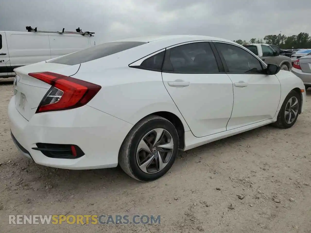 3 Photograph of a damaged car 19XFC2F60LE013139 HONDA CIVIC 2020