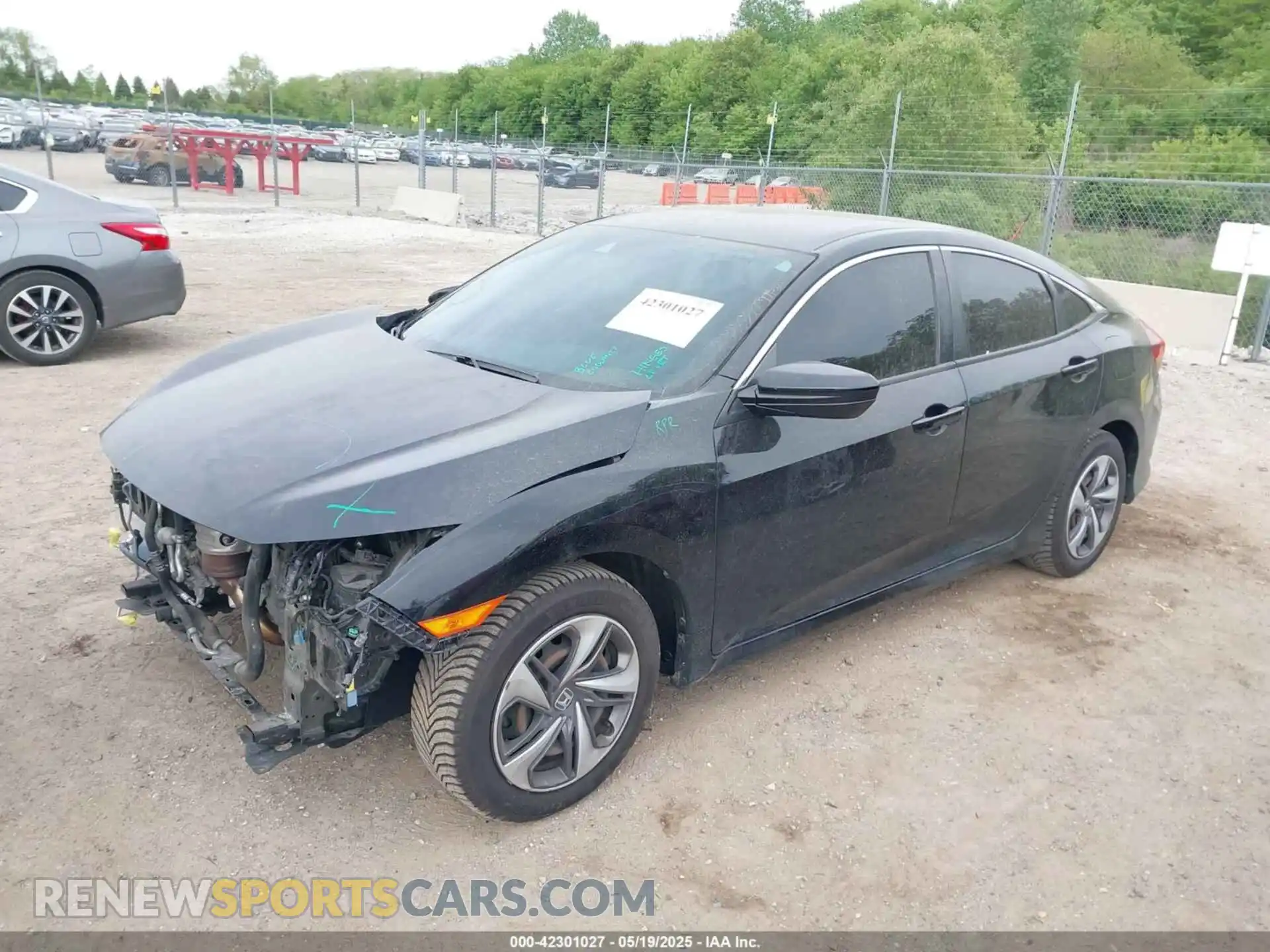 2 Photograph of a damaged car 19XFC2F60LE017806 HONDA CIVIC 2020
