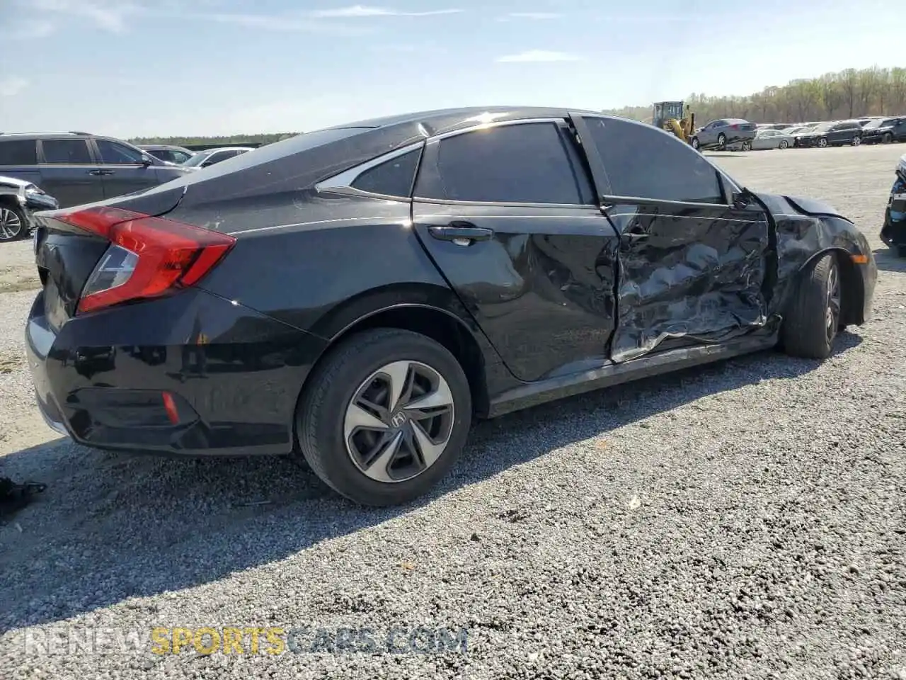 3 Photograph of a damaged car 19XFC2F60LE022794 HONDA CIVIC 2020