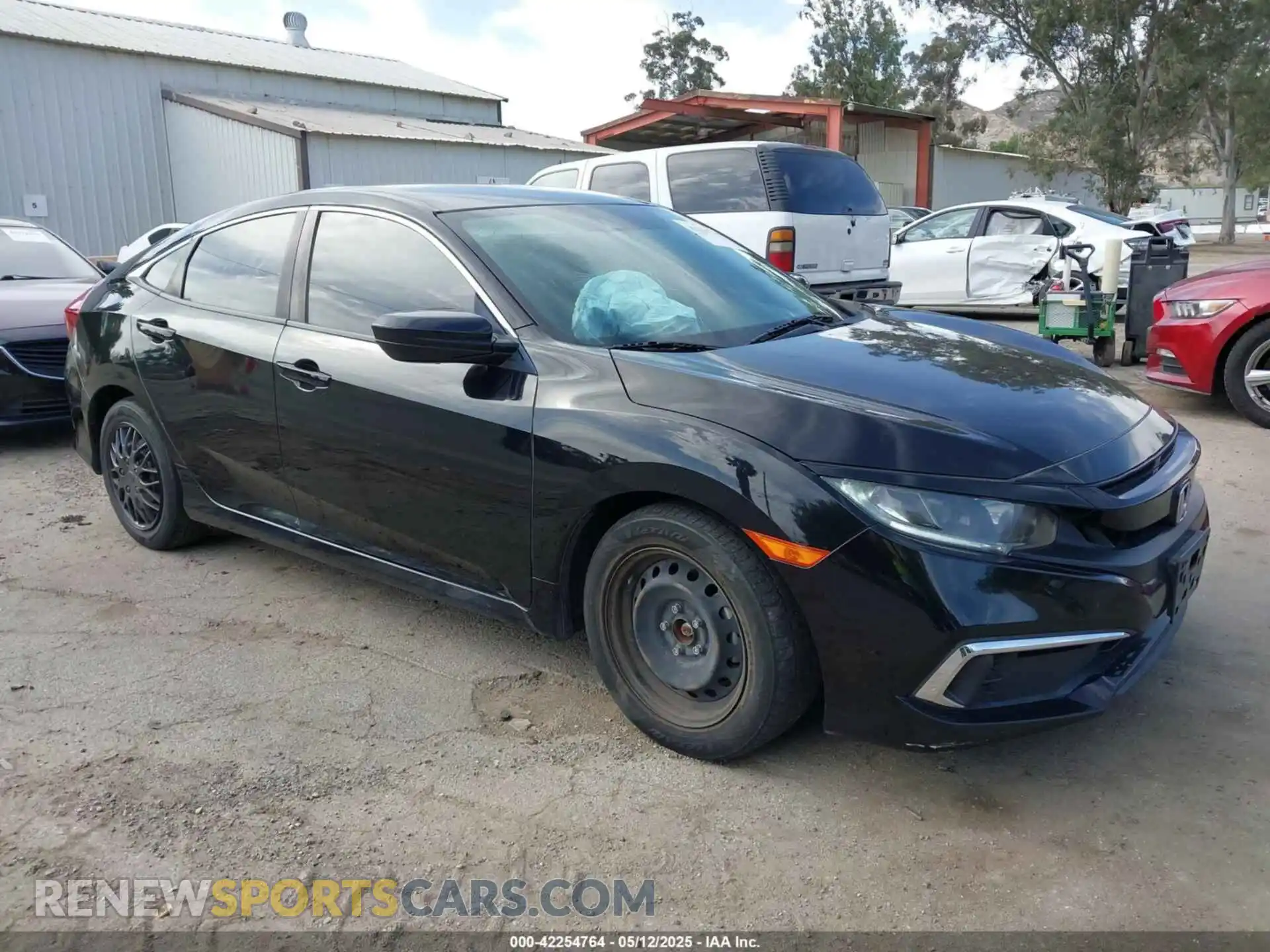 1 Photograph of a damaged car 19XFC2F60LE205788 HONDA CIVIC 2020