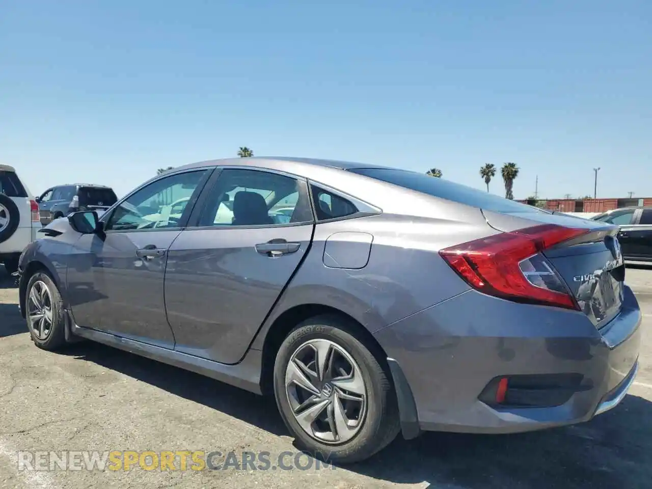 2 Photograph of a damaged car 19XFC2F60LE207850 HONDA CIVIC 2020