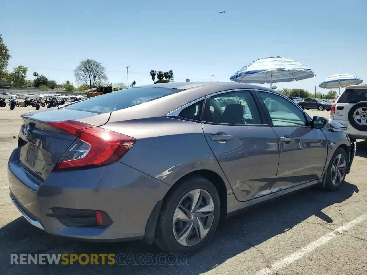 3 Photograph of a damaged car 19XFC2F60LE207850 HONDA CIVIC 2020