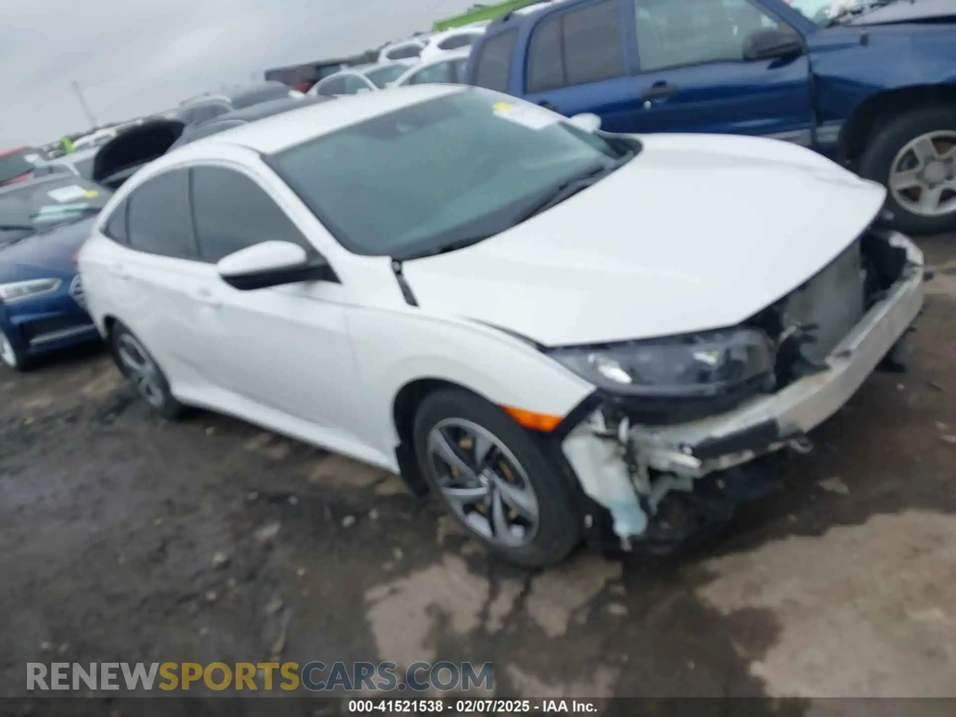 1 Photograph of a damaged car 19XFC2F61LE002179 HONDA CIVIC 2020