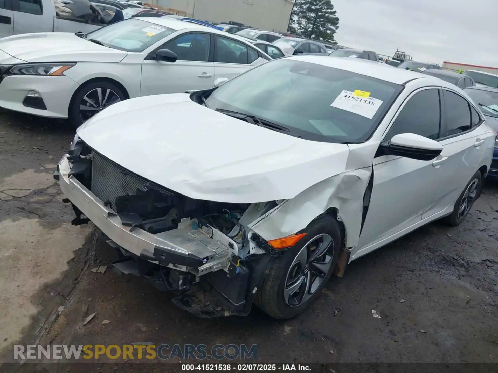 2 Photograph of a damaged car 19XFC2F61LE002179 HONDA CIVIC 2020