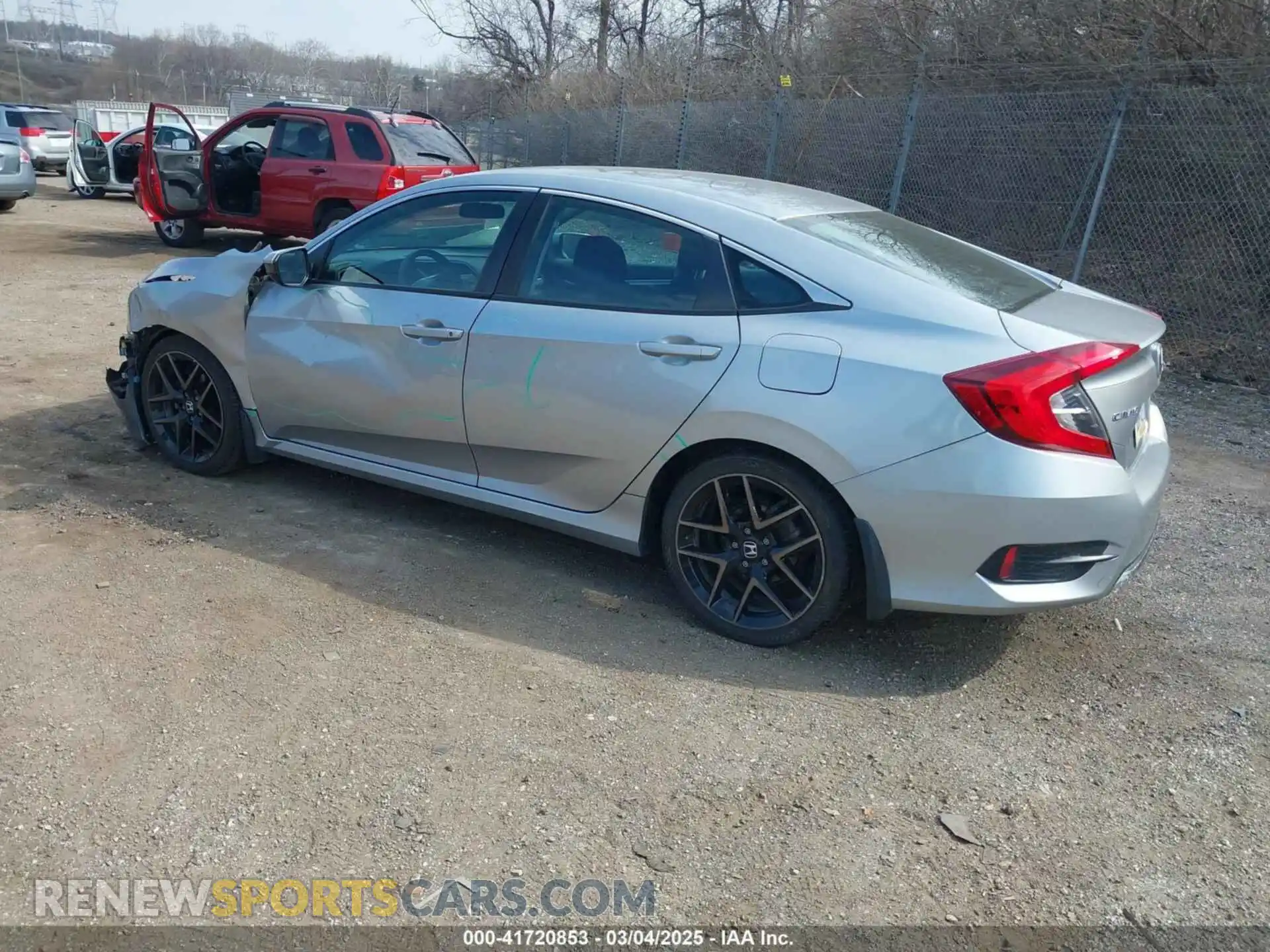 3 Photograph of a damaged car 19XFC2F61LE012873 HONDA CIVIC 2020