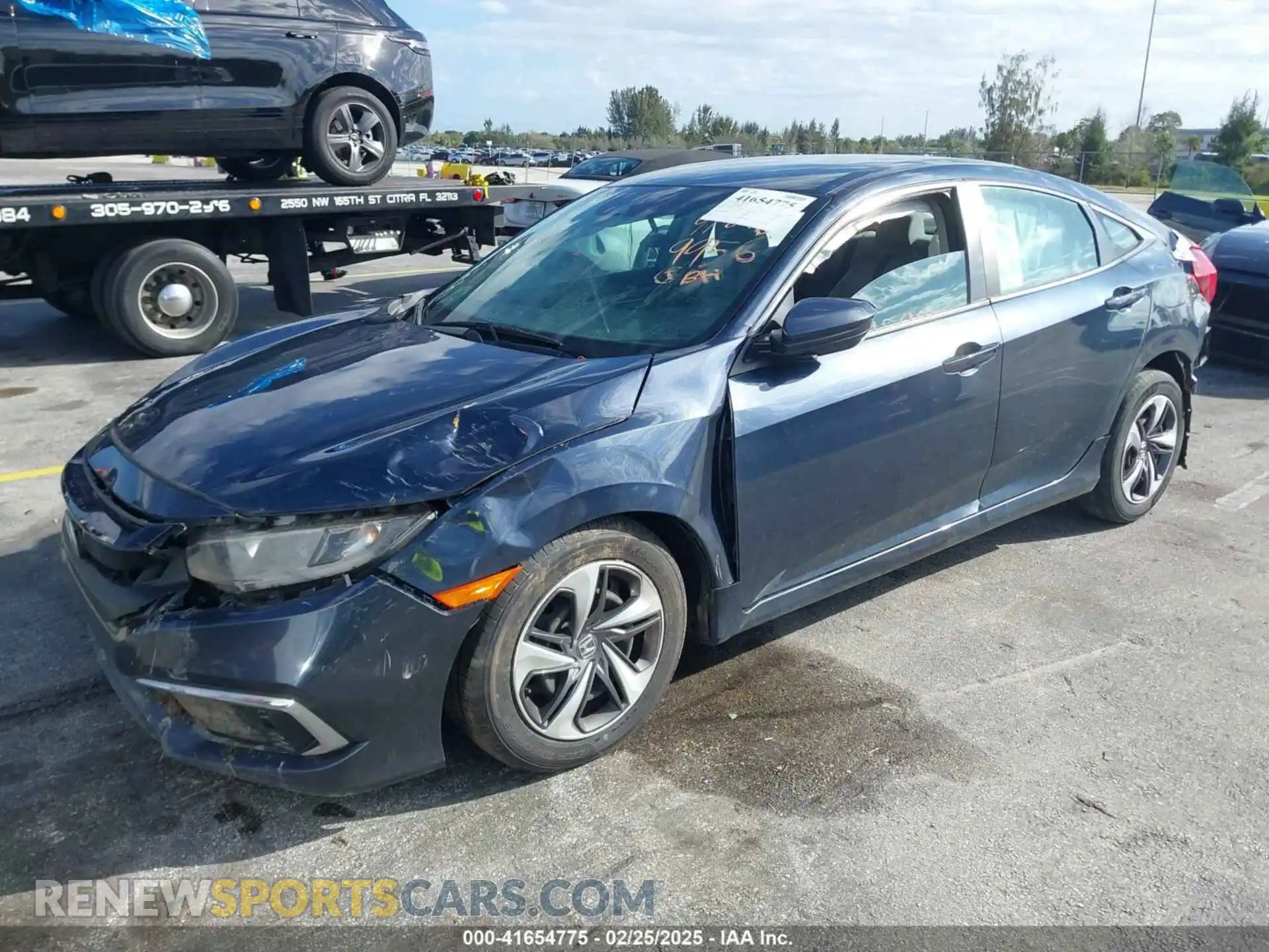2 Photograph of a damaged car 19XFC2F61LE020441 HONDA CIVIC 2020