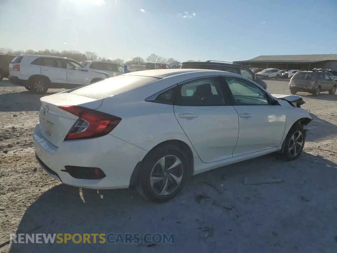 3 Photograph of a damaged car 19XFC2F62LE004930 HONDA CIVIC 2020