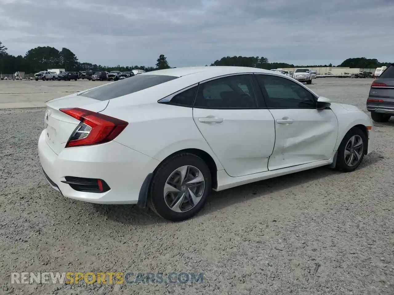 3 Photograph of a damaged car 19XFC2F62LE013174 HONDA CIVIC 2020
