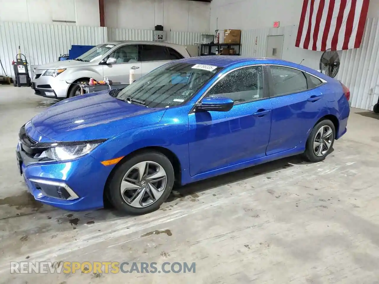 1 Photograph of a damaged car 19XFC2F62LE024577 HONDA CIVIC 2020