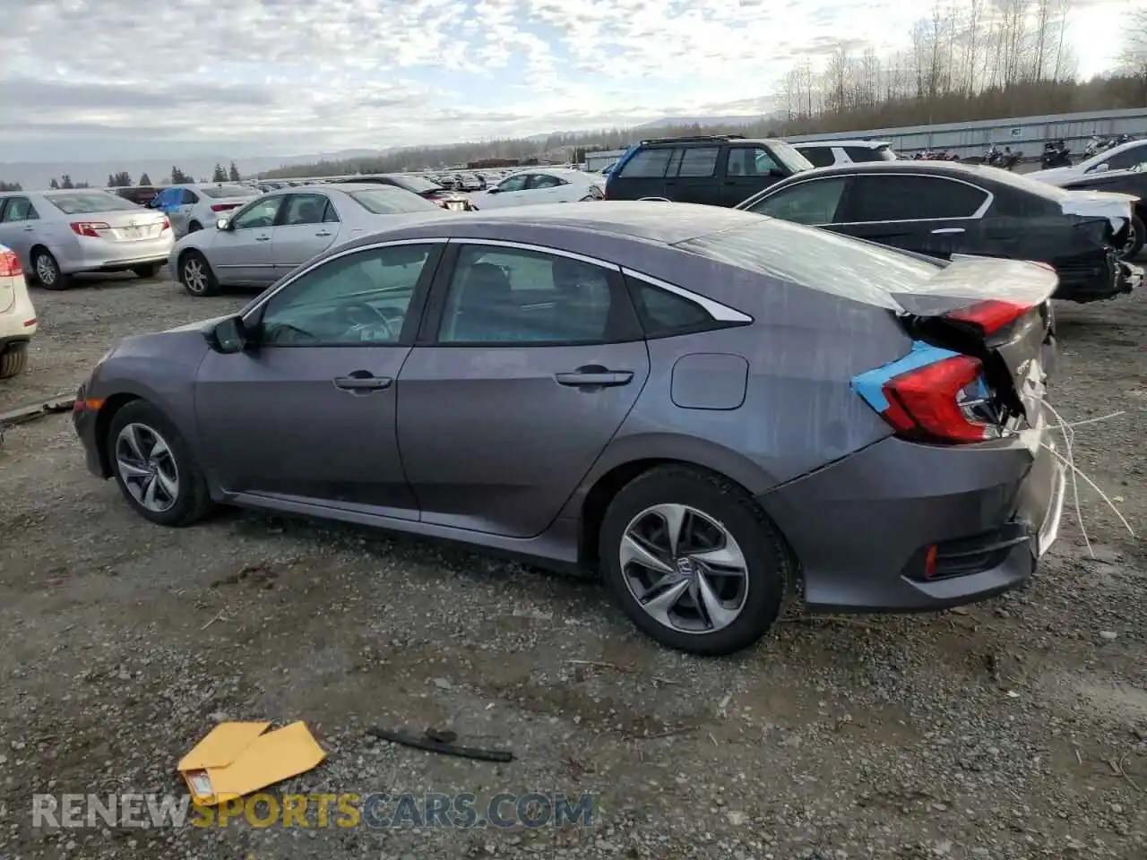 2 Photograph of a damaged car 19XFC2F63LE202092 HONDA CIVIC 2020