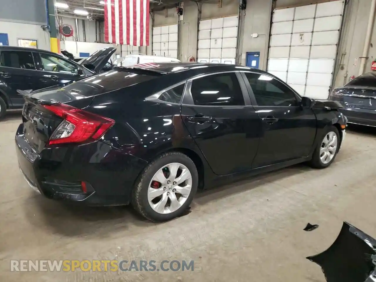 3 Photograph of a damaged car 19XFC2F64LE031045 HONDA CIVIC 2020
