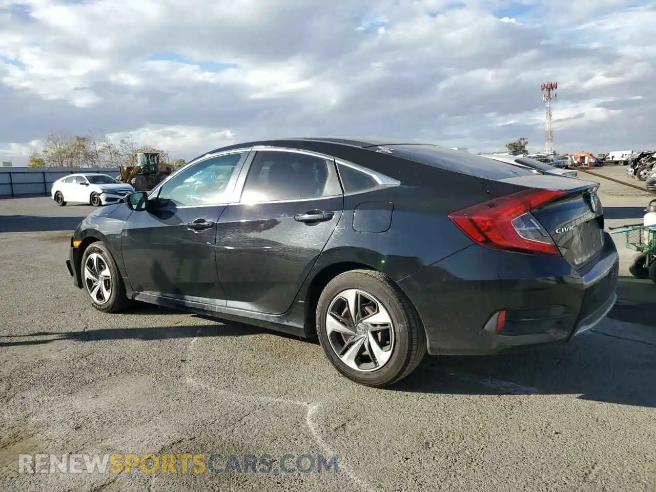 2 Photograph of a damaged car 19XFC2F64LE201338 HONDA CIVIC 2020