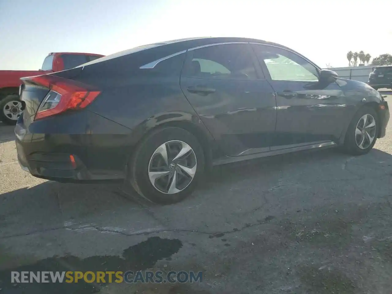 3 Photograph of a damaged car 19XFC2F64LE201338 HONDA CIVIC 2020