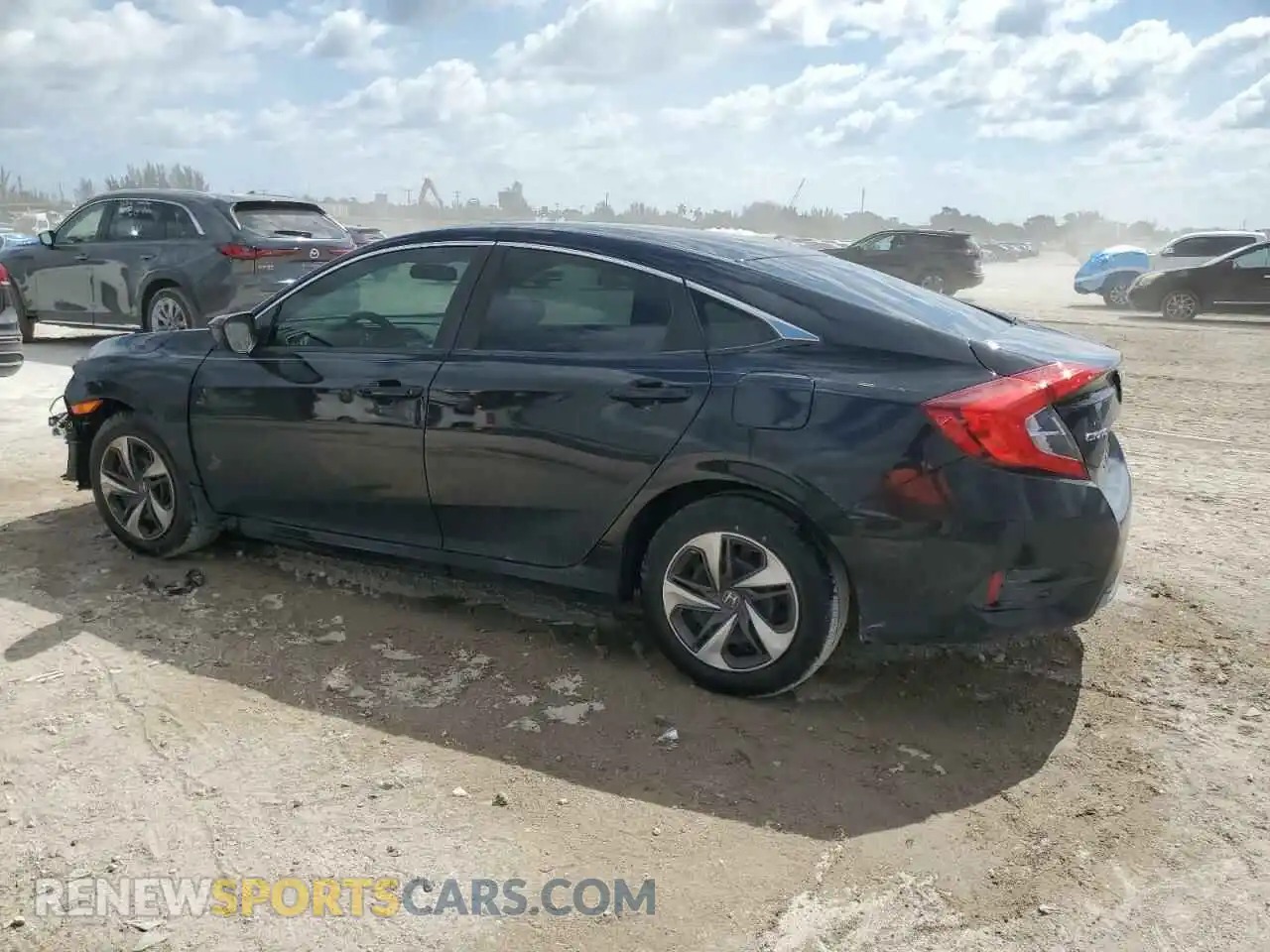 2 Photograph of a damaged car 19XFC2F65LE019406 HONDA CIVIC 2020