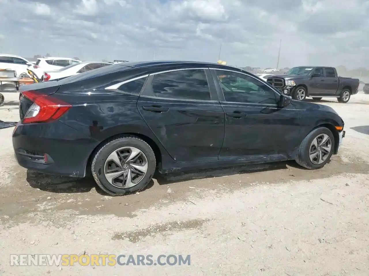 3 Photograph of a damaged car 19XFC2F65LE019406 HONDA CIVIC 2020