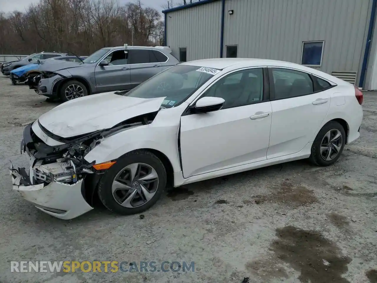 1 Photograph of a damaged car 19XFC2F65LE025965 HONDA CIVIC 2020