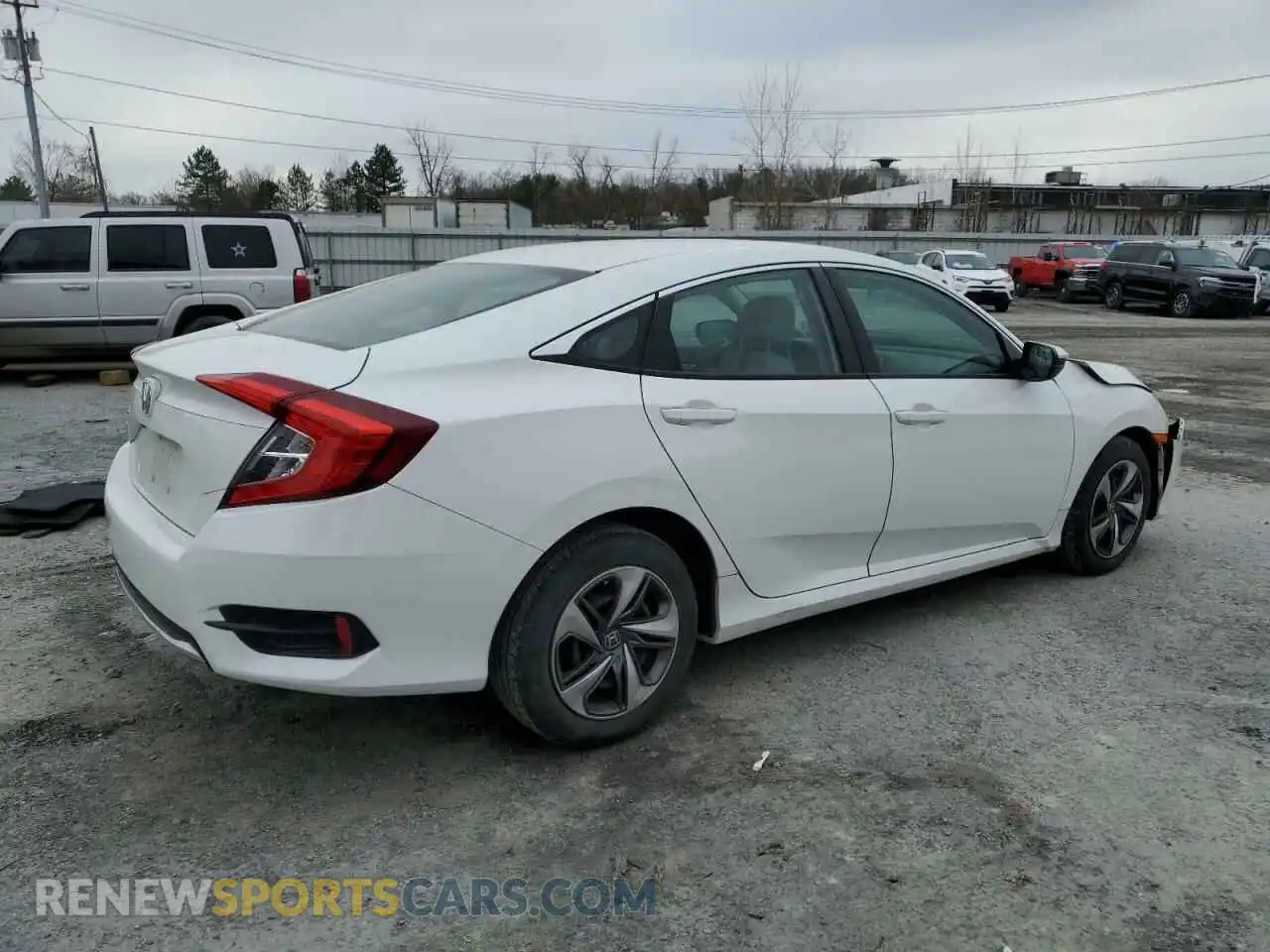 3 Photograph of a damaged car 19XFC2F65LE025965 HONDA CIVIC 2020