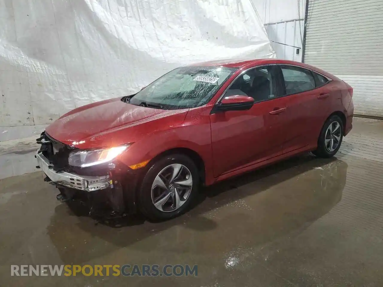 1 Photograph of a damaged car 19XFC2F65LE027067 HONDA CIVIC 2020