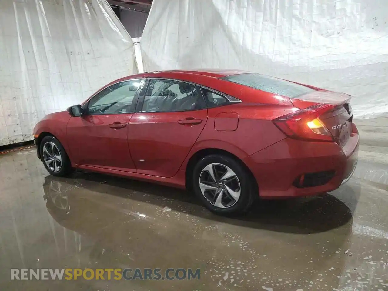 2 Photograph of a damaged car 19XFC2F65LE027067 HONDA CIVIC 2020